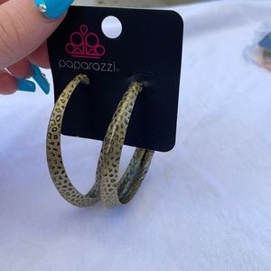 Bronze hoops